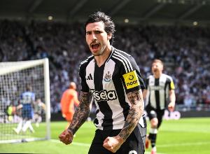 态度强硬！英媒：纽卡为托纳利标价1亿英镑起 不想重演伊萨克闹剧